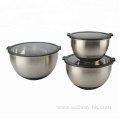 Stainless Steel Bowl For Salad Prepare Dishwasher Safe